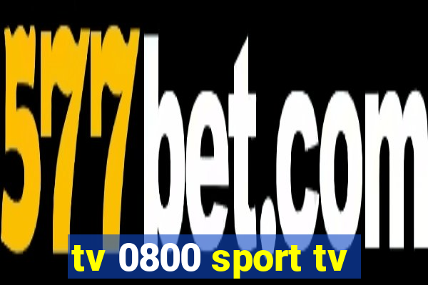 tv 0800 sport tv